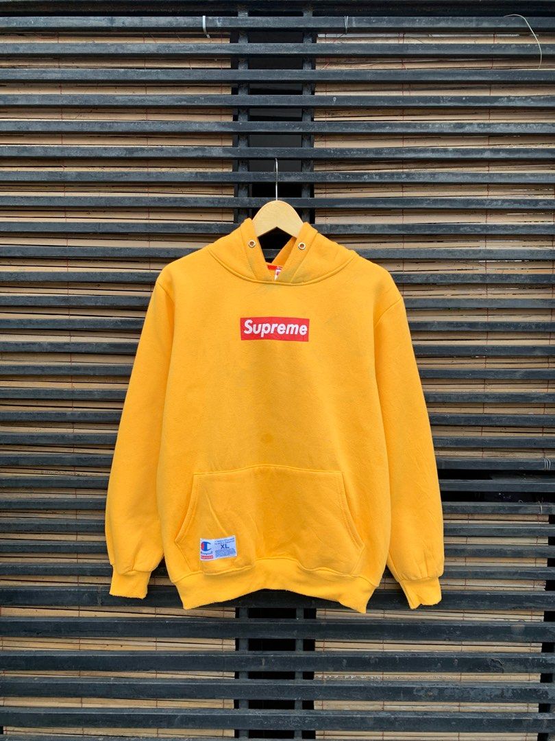 Supreme box logo champion hoodie sale