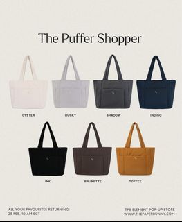 The Paper Bunny TPB The Puffer Shopper