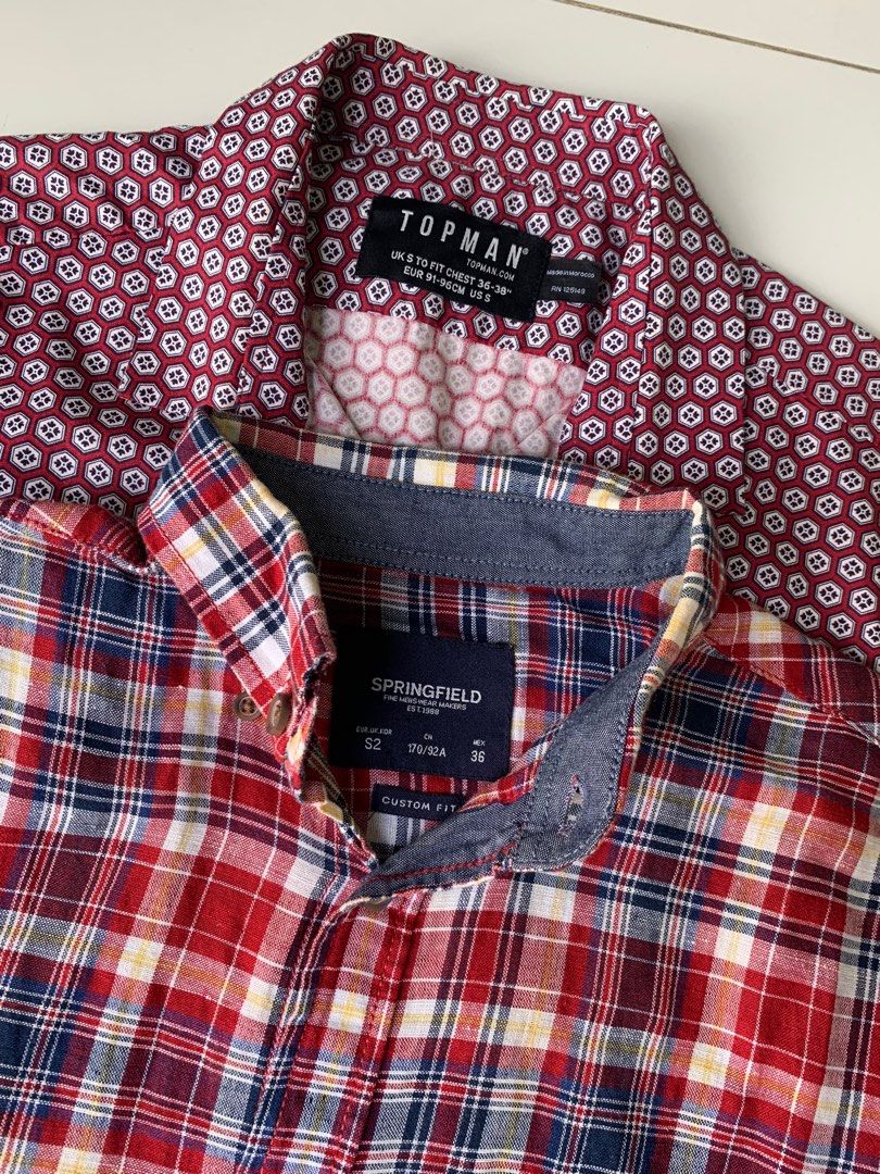 Topman Polo Shirt Men s Fashion Tops Sets Tshirts Polo Shirts on Carousell
