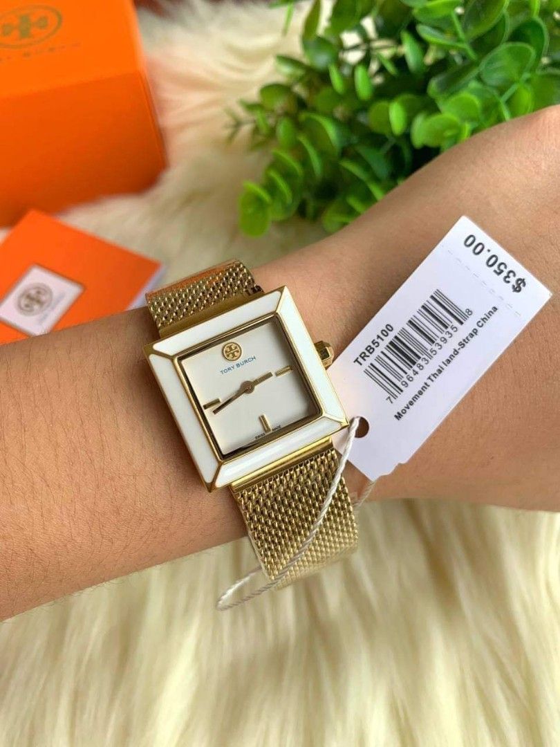 Tory burch discount women's sawyer watch