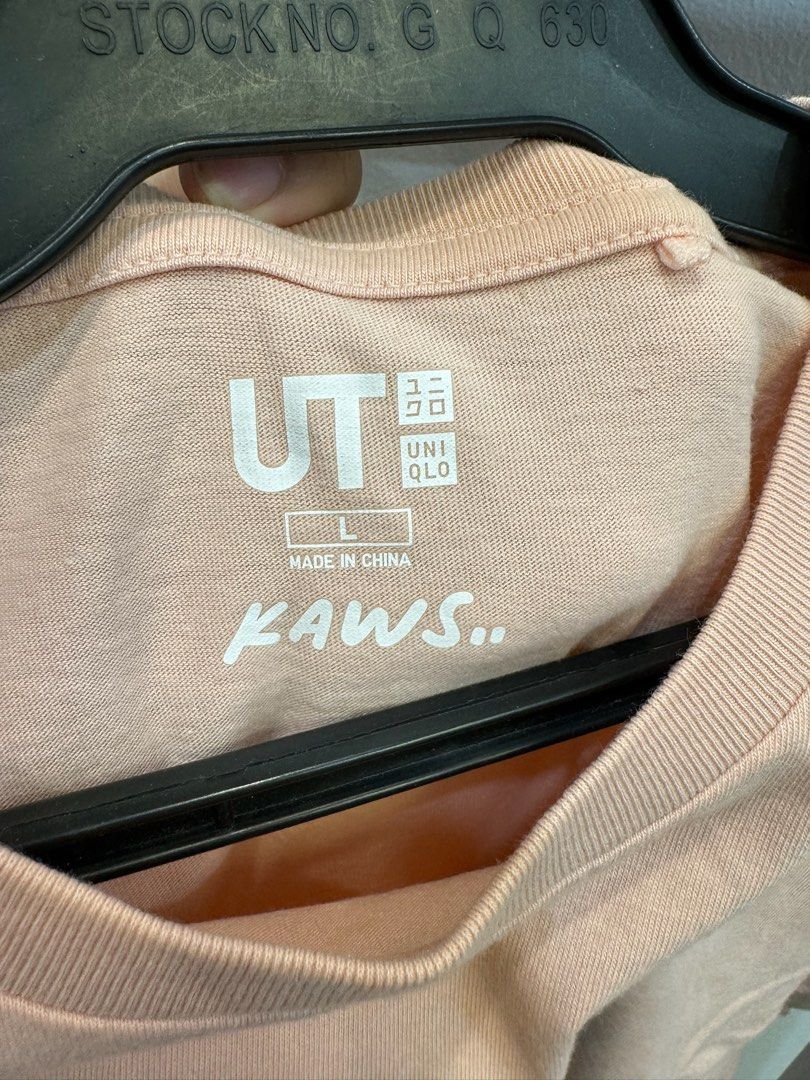 Uniqlo Kaws Pink Tee ( Large) (Category: Tshirts & Polo Shirts ) located in San Juan City. Submitted by danielnavvvvarro (Listing ID 1290181691, Image 2). Description: ‼️ READ ME ‼️ - too lazy to iron lol - dimes : L 28 x W 19 - Large on tag - Shipping shouldered by the buyer - MOP: Gcash/BPI - 2 days reservation MAX. - STRICTLY NO RETURNS, REFUNDS, CANCELLATIONS 📌COMING FROM BINONDO MANILA 📌SHIPPING SHOULDERED BY BUYER 📌CAN DO GRAB/LALAMOVE/ 
