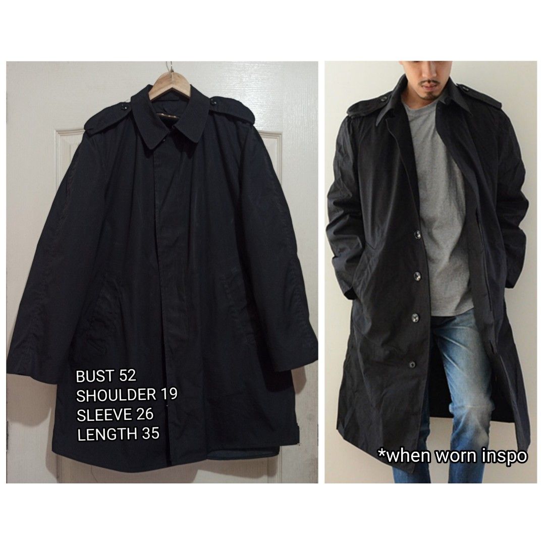 Black all weather online coat