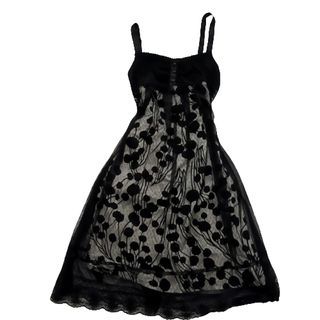 Vintage black sheer nightgown