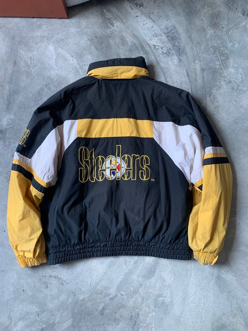 Vintage steelers jacket on sale