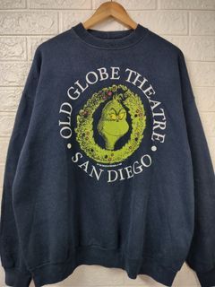VINTAGE THE GRINCH CREWNECK SWEATER (DATED 1998)| VINTAGE TULTEX| VINTAGE CREWNECK| VINTAGE SWEATSHIRT| VINTAGE SWEATER| VINTAGE PULLOVER
