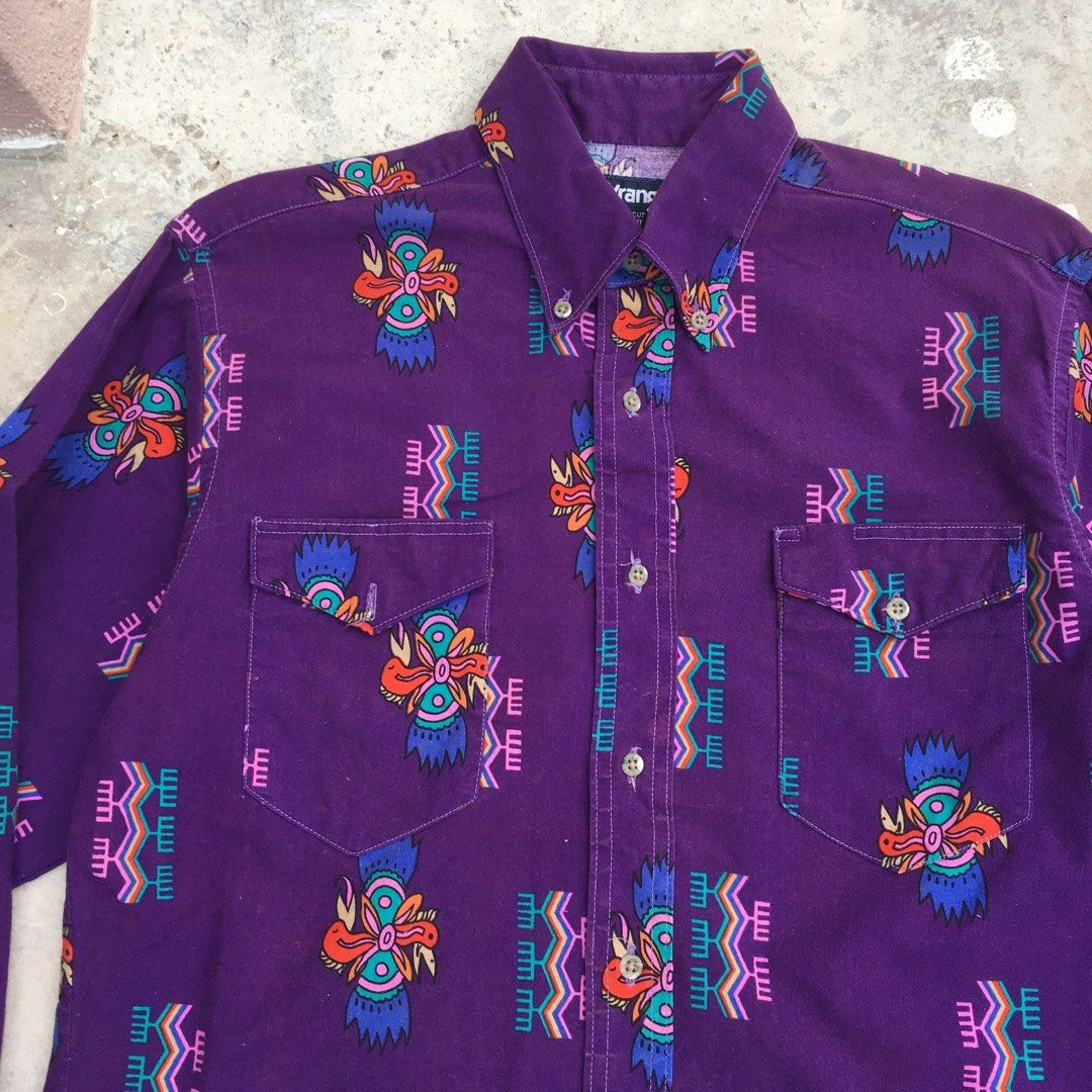 Vintage Wrangler Western Shirt, Men's Fashion, Coats, Jackets and