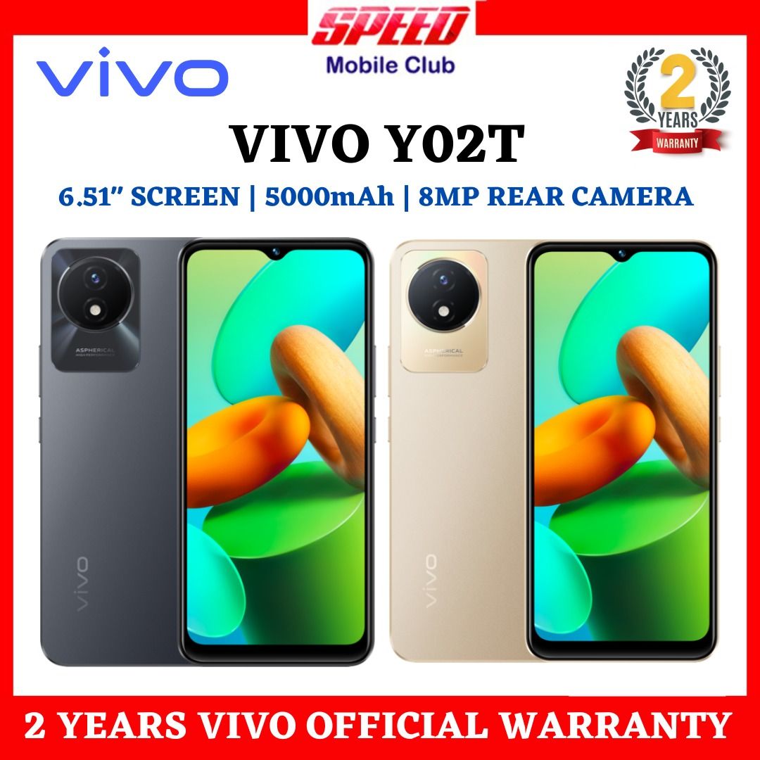 Buy vivo Y02t (Cosmic Grey, 64 GB) (4 GB RAM) at