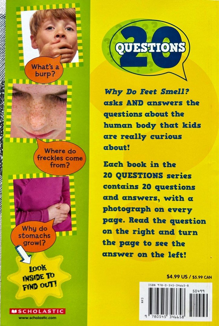 Why do feet smell?, Hobbies & Toys, Books & Magazines, Children's Books