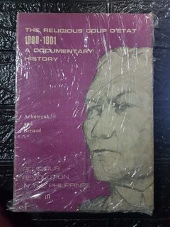 1971  Scarce Filipiniana Vintage Book The Religious Coup d'etat 1898-1901 A Documentary History Religious Revolution in the Philippines Vol. III