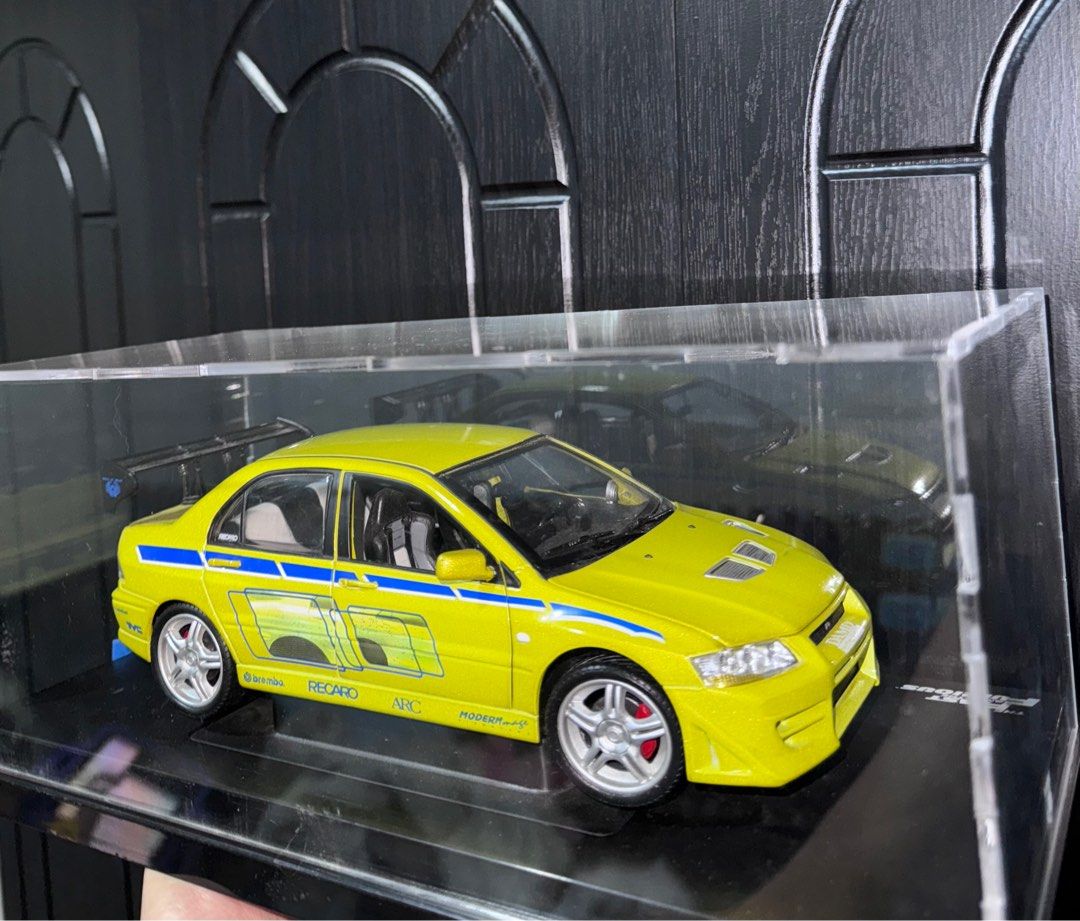 2 Fast 2 Furious (Mitsubishi Lancer Evolution VII) (Category: Vehicle & Diecast Models) located in Manila. Submitted by casepro.ph (Listing ID 1290357440, Image 3). Description: Got issues.