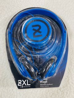 2XL by Skullcandy Blue Wage Adjustable Headband Headphone