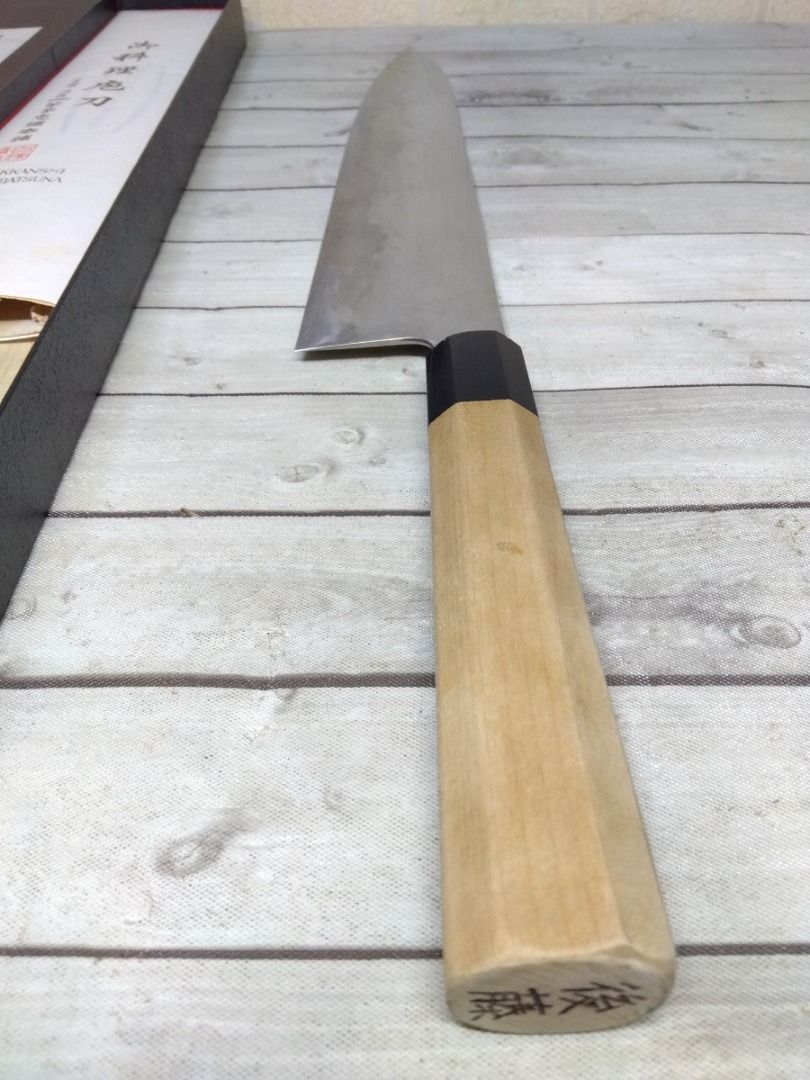 日本廚刀包丁一竿子忠綱全長51.5cm 刀片長度35.5cm 堺伝製造牛刀雙刃