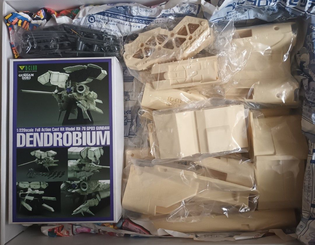 日本原件B-CLUB 1／220 RX-78 GP03 DENDROBIUM, 玩具收藏品, 手辦及