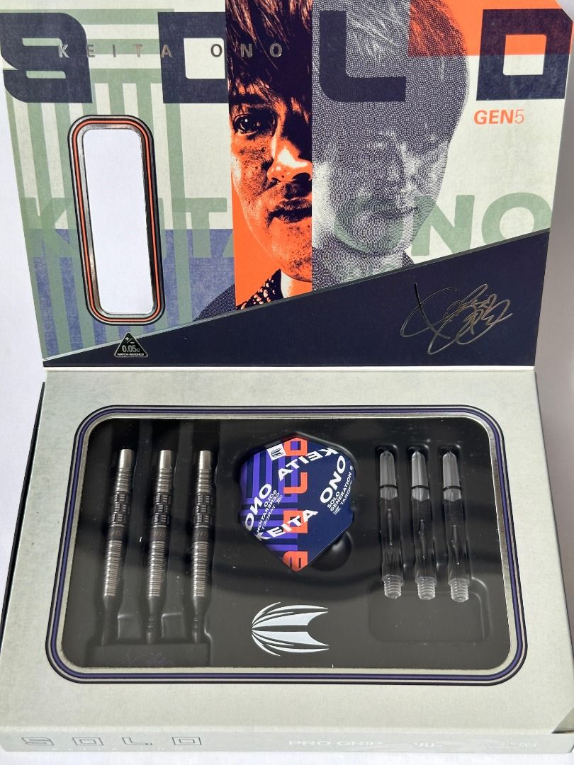 TARGET SOLO8 S-DARTS限定版 小野恵太選手モデル 全新TARGET SOLO G5 S