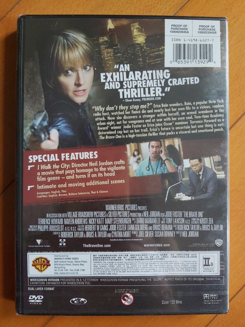 The Brave One [Blu-ray] : Jodie Foster, Naveen  