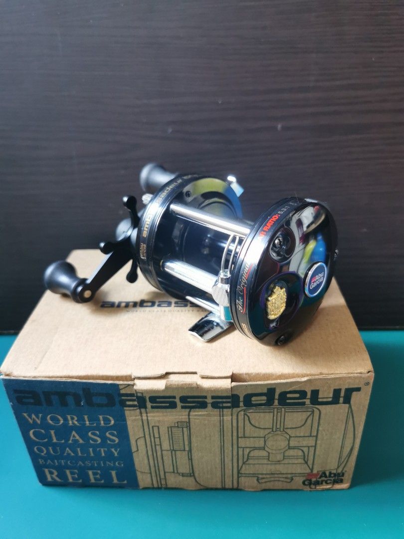 abu garcia ambassadeur 6000c 5600 CA Factory Tuned Black (Right) 357g Gear ratio Abu Garcia Ambassadeur 6000c