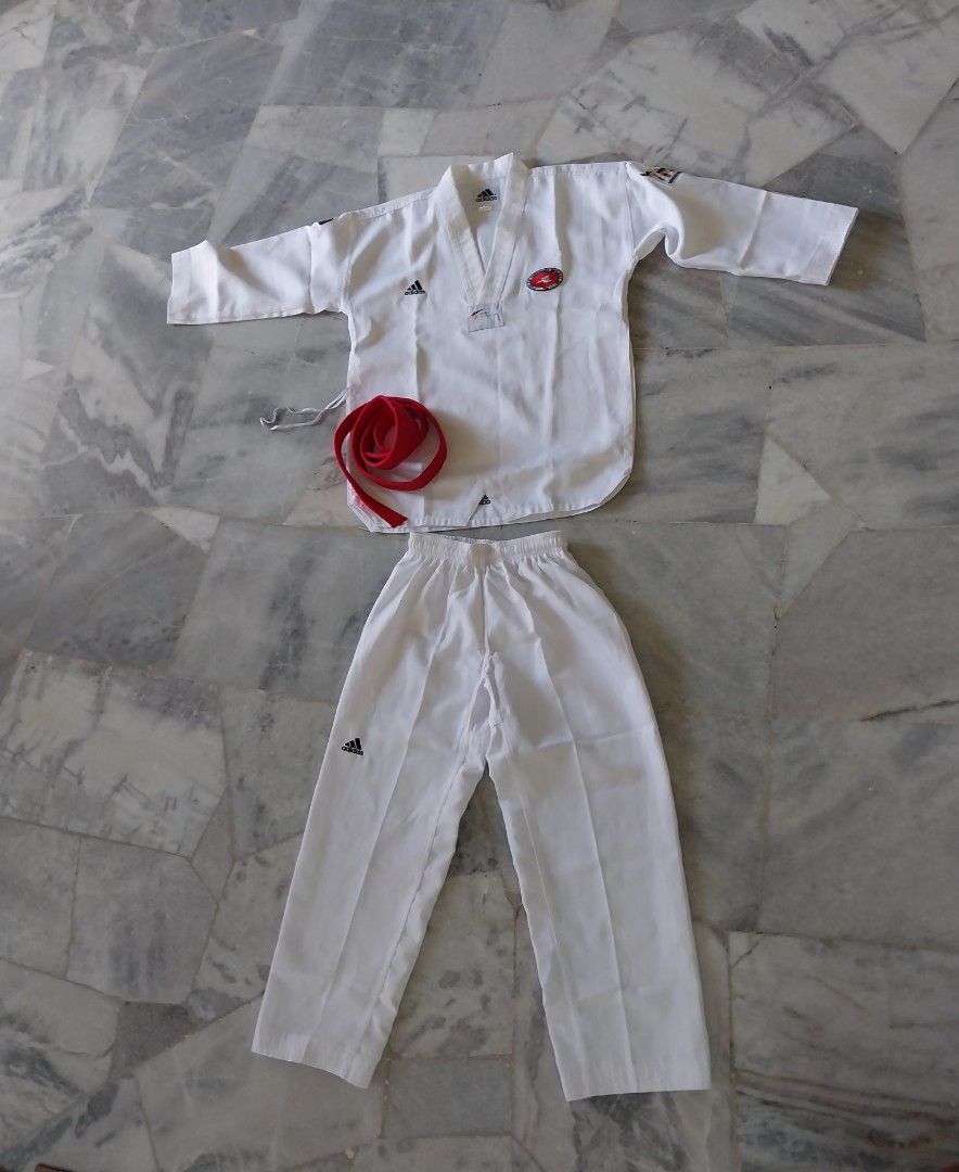 Adidas taekwondo uniform top malaysia