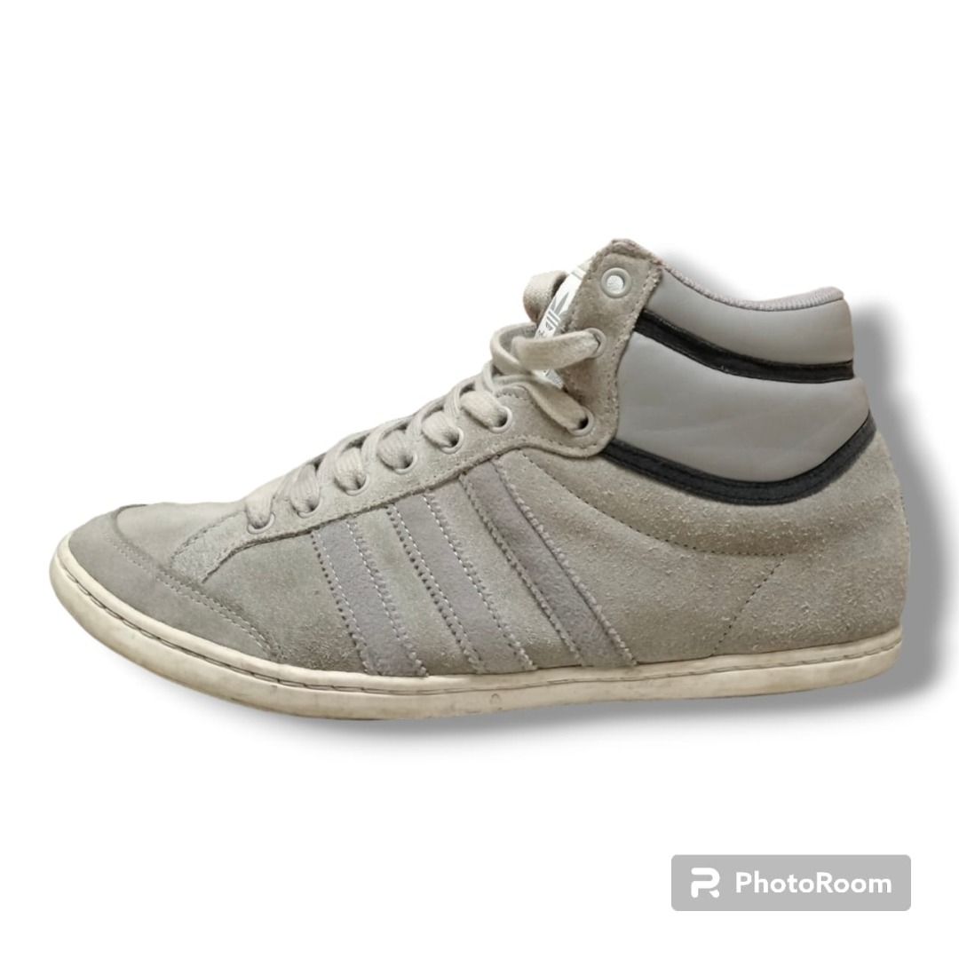 Adidas Plimcana Mid Trainer Grey Men s Fashion Footwear Casual shoes on Carousell