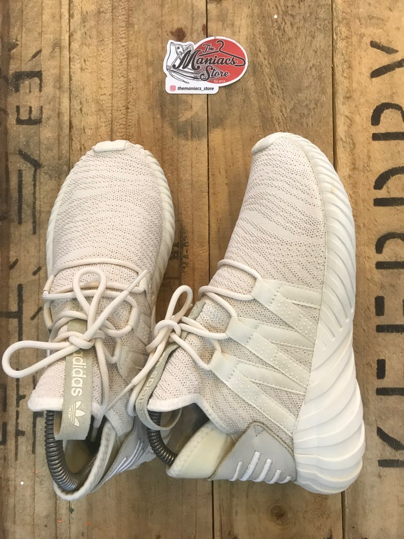 Adidas tubular dawn on feet top