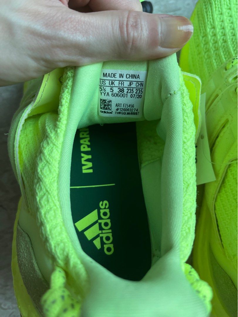 Adidas x Ivy Park Ultraboost OG in 'Hi-Res Yellow', Luxury, Sneakers &  Footwear on Carousell
