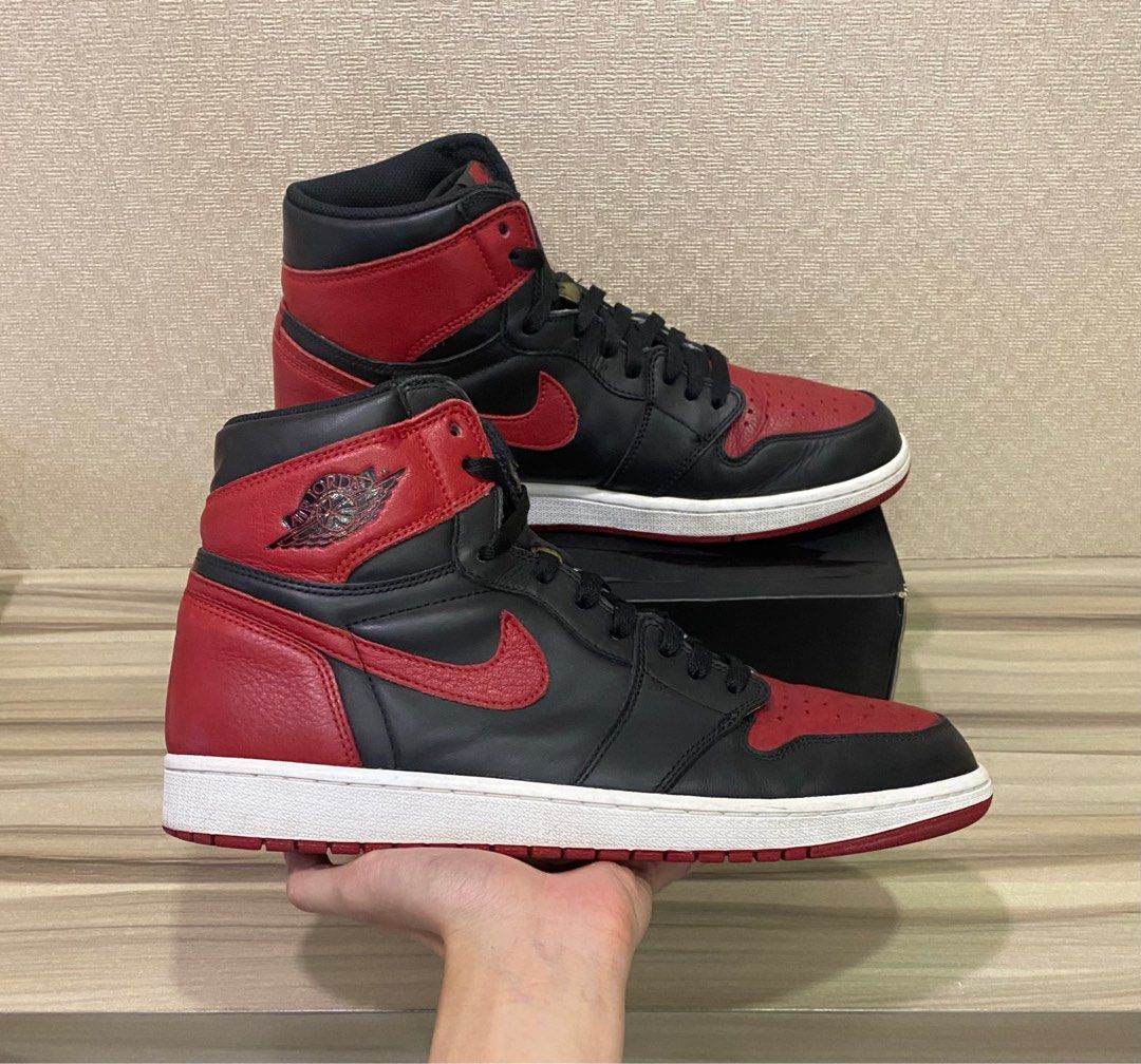 Air Jordan 1 Bred 2016 Uk11 Us12 Men s Fashion Footwear