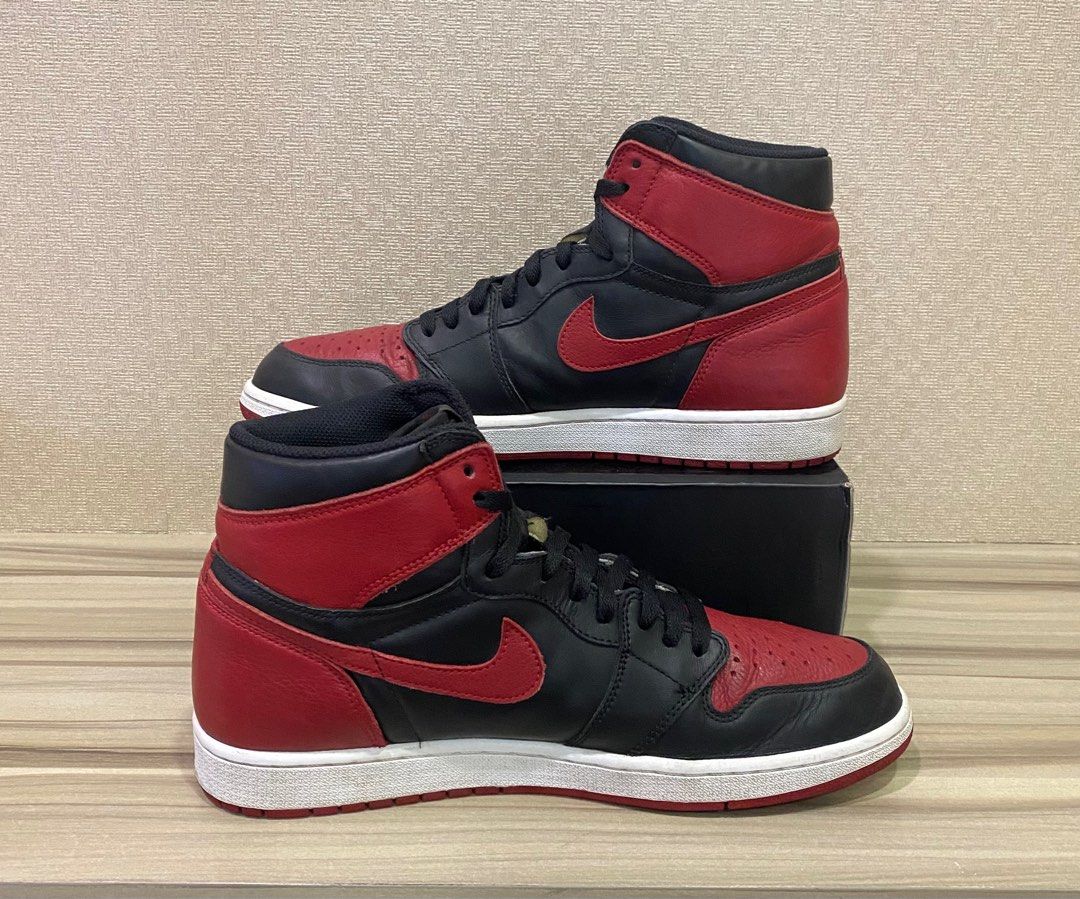 Air Jordan 1 Bred 2016 Uk11 Us12 Men s Fashion Footwear