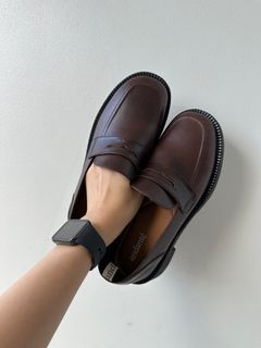 Andante Chunky Loafer in Antique Brown