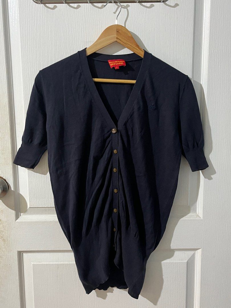 vivienne westwood 七分丈カットソー Vivienne Westwood レッド