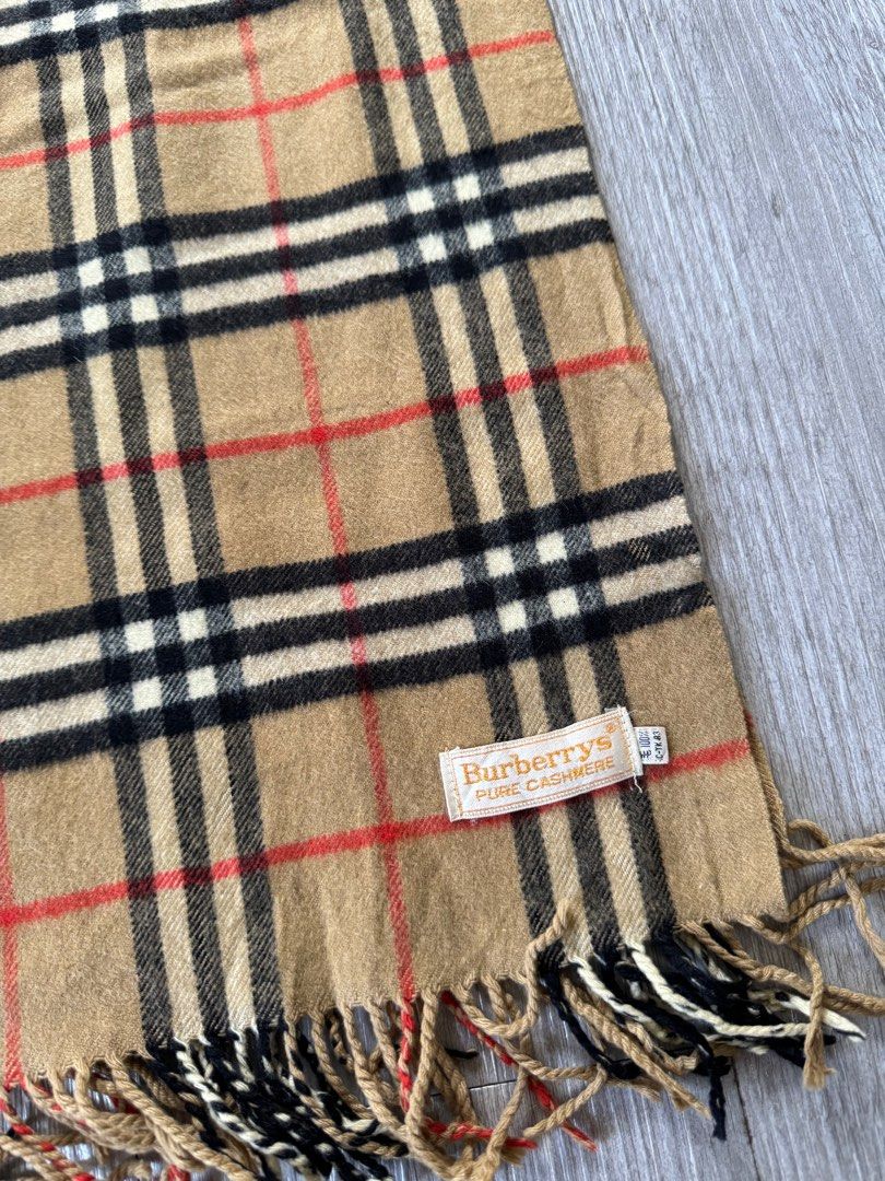 Burberry scarves on sale authentic clearance