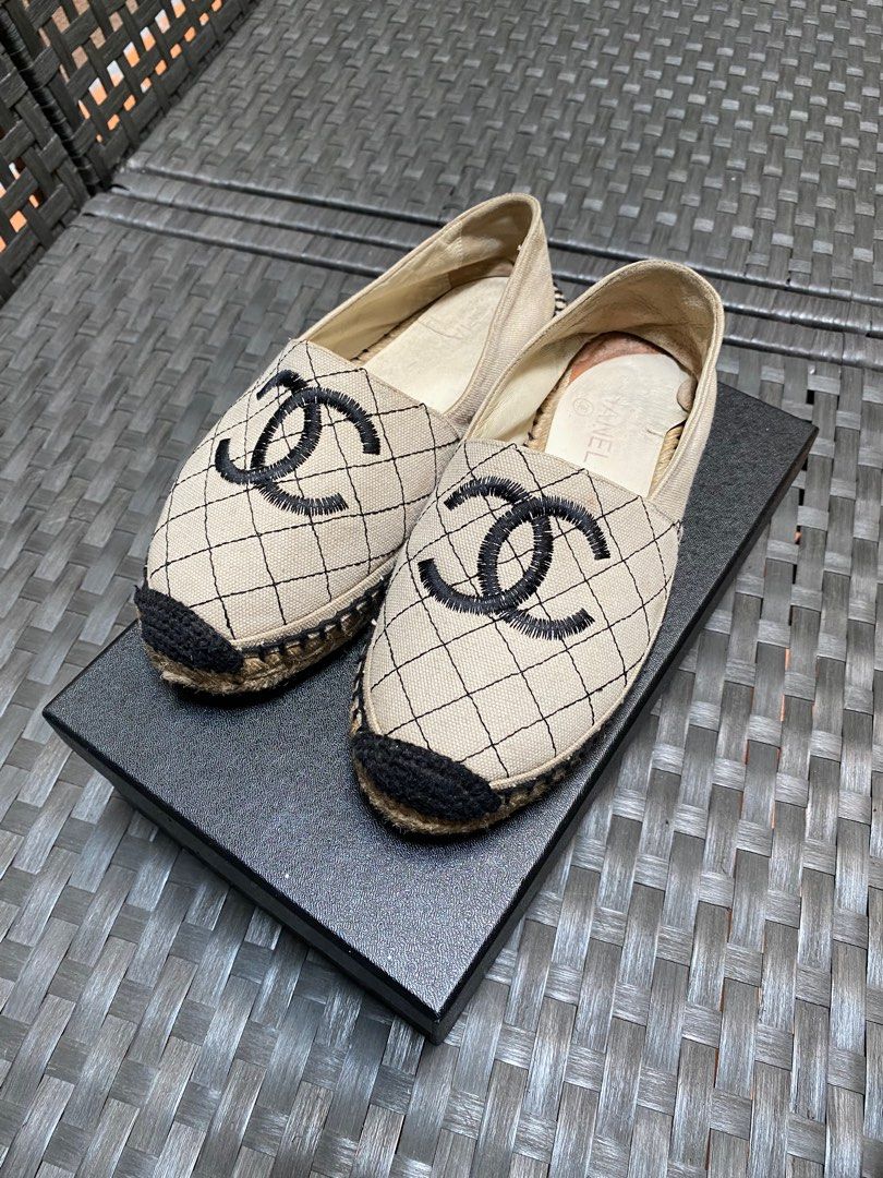 Authentic Chanel Espadrilles