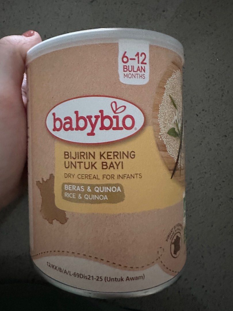 Babybio cereal top