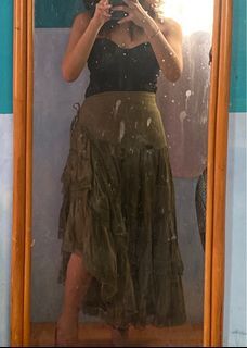 Beach long skirt