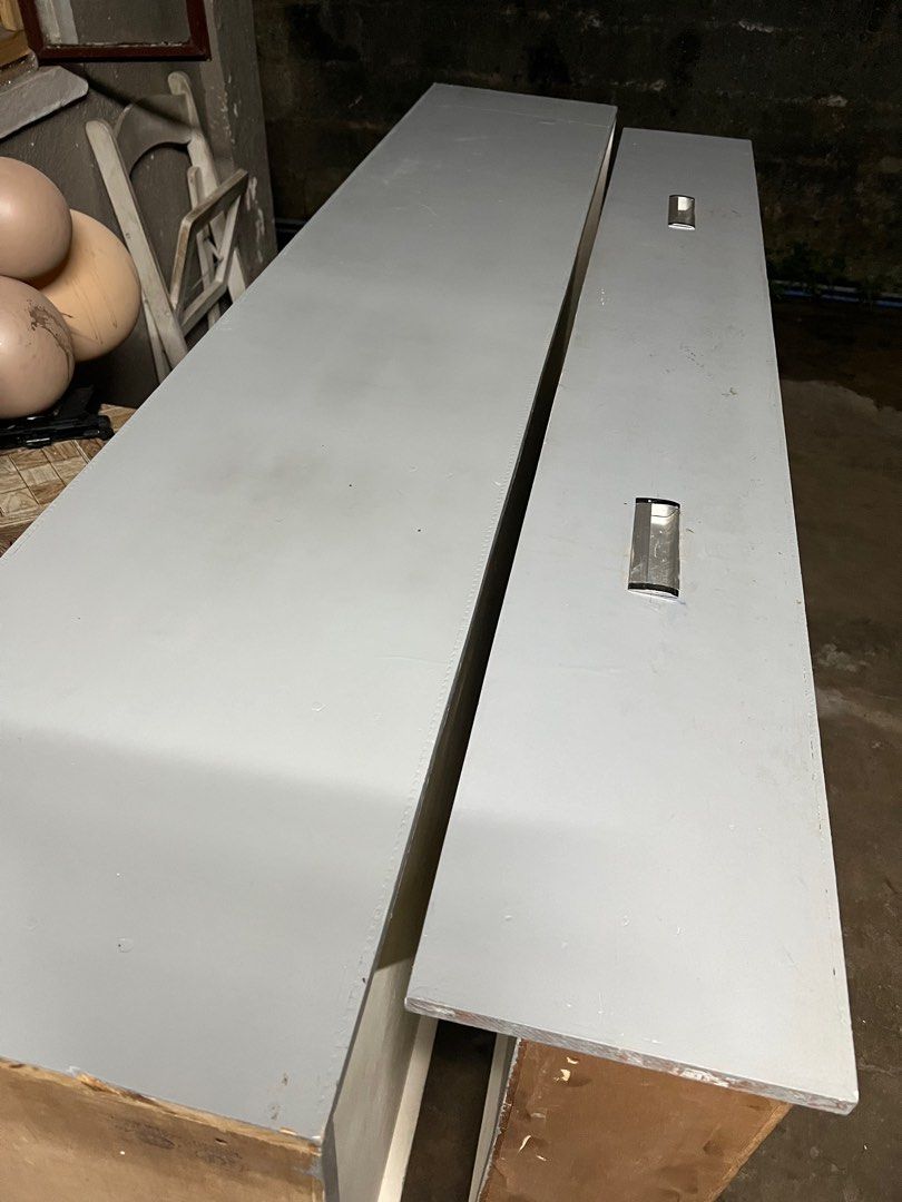 Bed frame with pull out (Category: Bed Frames & Mattresses) located in Quezon City. Submitted by jsm.prlvd (Listing ID 1290452971, Image 1). Description: Size 40 x 75 in with pullout bed no issue.