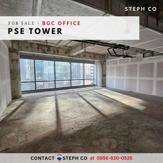 BGC Office for Sale 90 sqm in PSE Tower, Bonifacio Global City, Philippine Stock Exchange