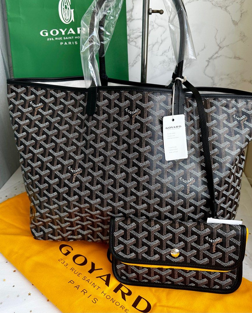 Brand new Goyard St. Louis PM in black Luxury Bags Wallets on Carousell