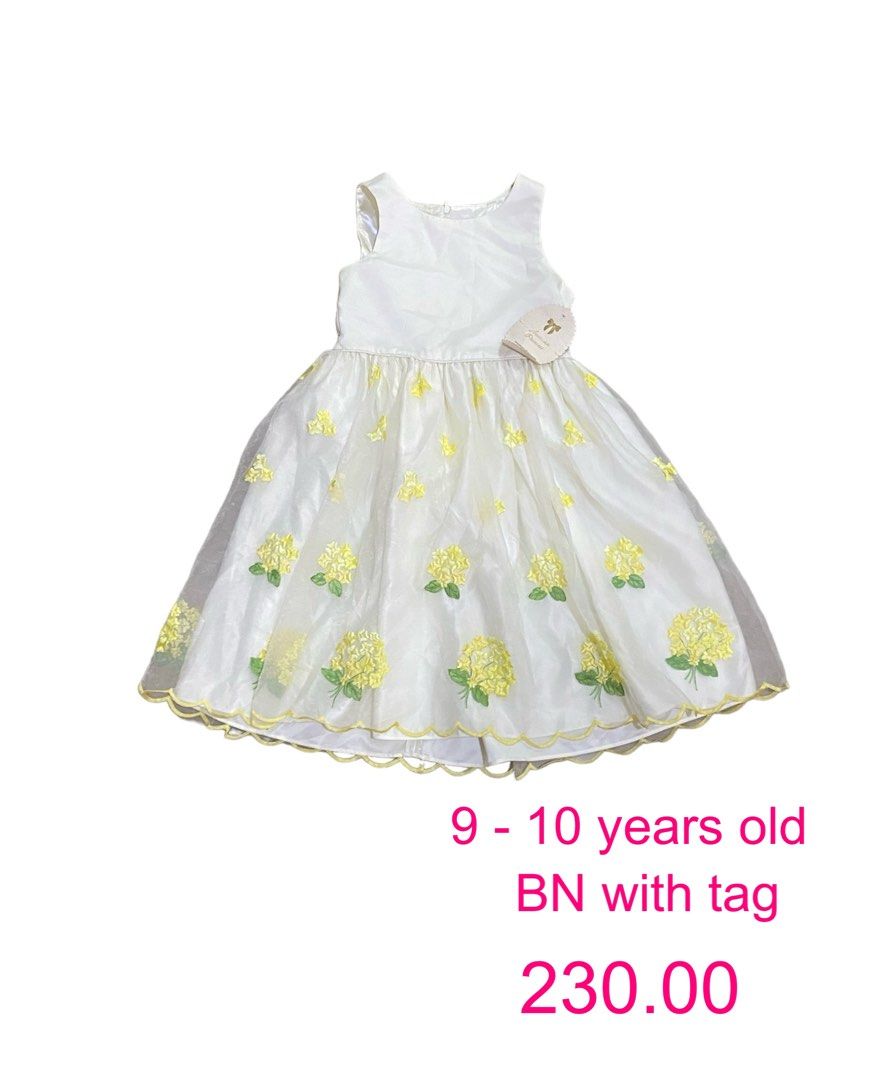 Brandnew Dress (Category: Babies & Kids Fashion) located in Cavite. Submitted by darcee21 (Listing ID 1290295815, Image 1). Description: Brandnew Dress with tag 9-10 years old.
