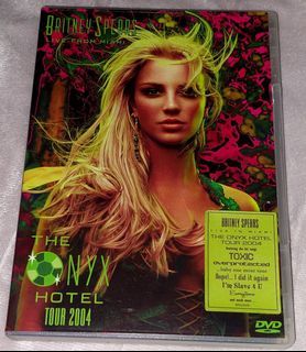 Britney Spears # The Onyx Hotel Tour Live DVD,  Unofficial Released Fan made,Brandnew (M-Condition Never Used)