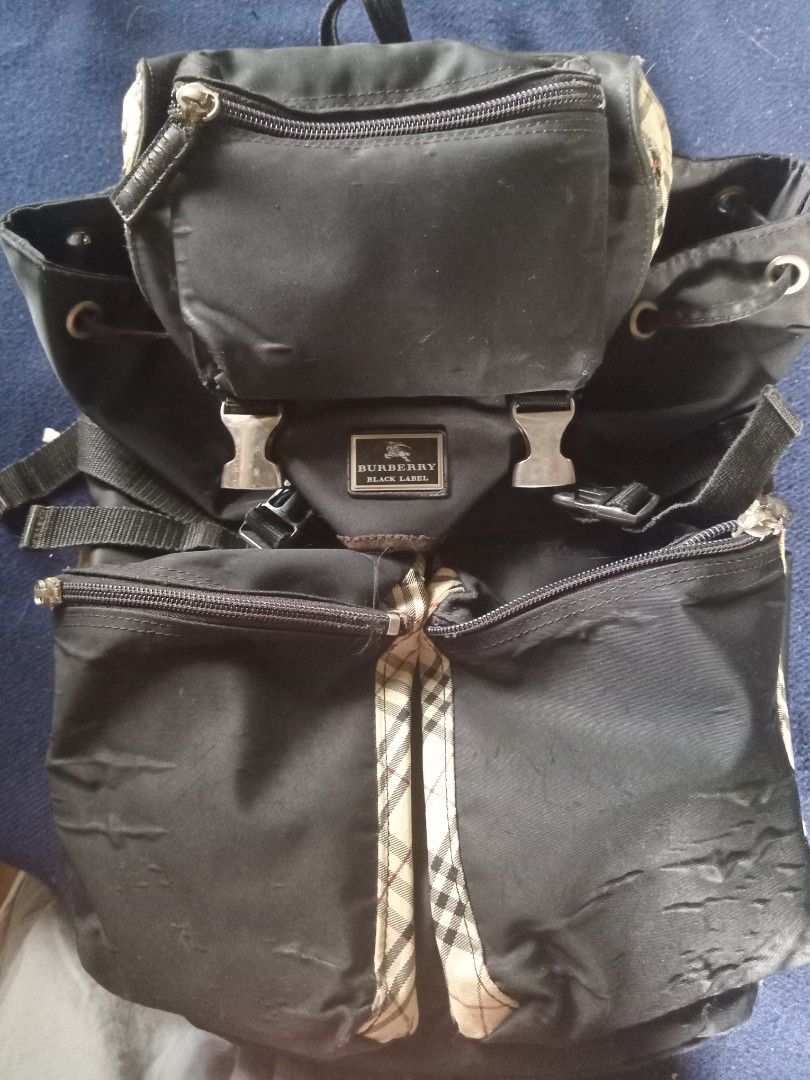 Burberry Black Label backpack Luxury Bags Wallets on Carousell