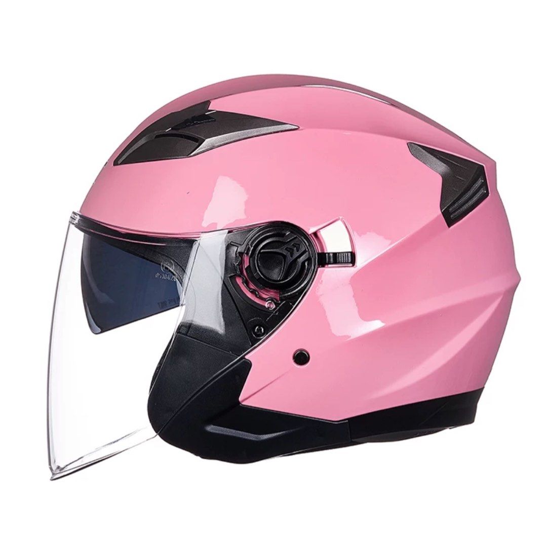 Light pink 2024 motorcycle helmet