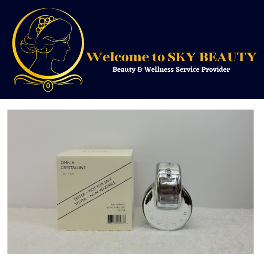 Bvlgari Omnia Crystalline 65ml Eau de Toilette Tester Packing 100 Genuine Guaranteed X Expiry Date 10.2026