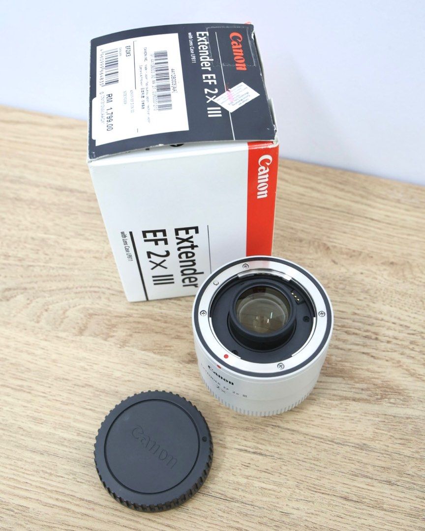 Canon エクステンダー EXTENDER EF2X III レンズ - レンズ(単焦点)