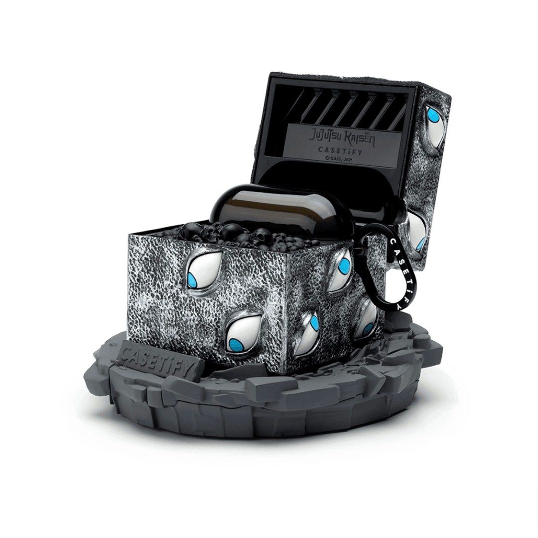 CASETiFY x《咒術迴戰》聯名系列！特級咒物「獄門疆」封印五條悟 - Jujutsu Kaisen Prison Realm  Collectible Earbuds Case - AirPods Pro 2 Case 保護殼