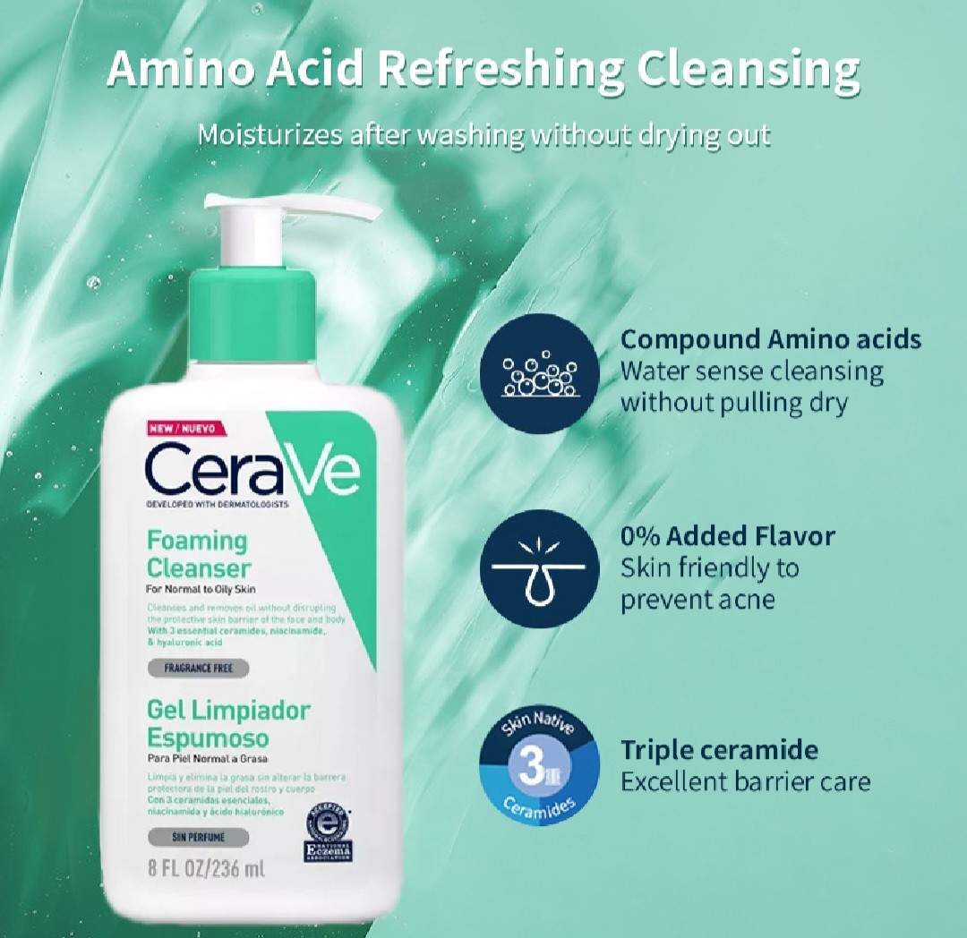 Cerave acne control cleanser 10ml, Beauty & Personal Care, Face, Face Care  on Carousell