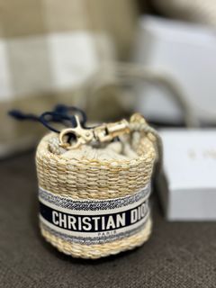 Christian Dior VIP rattan bag