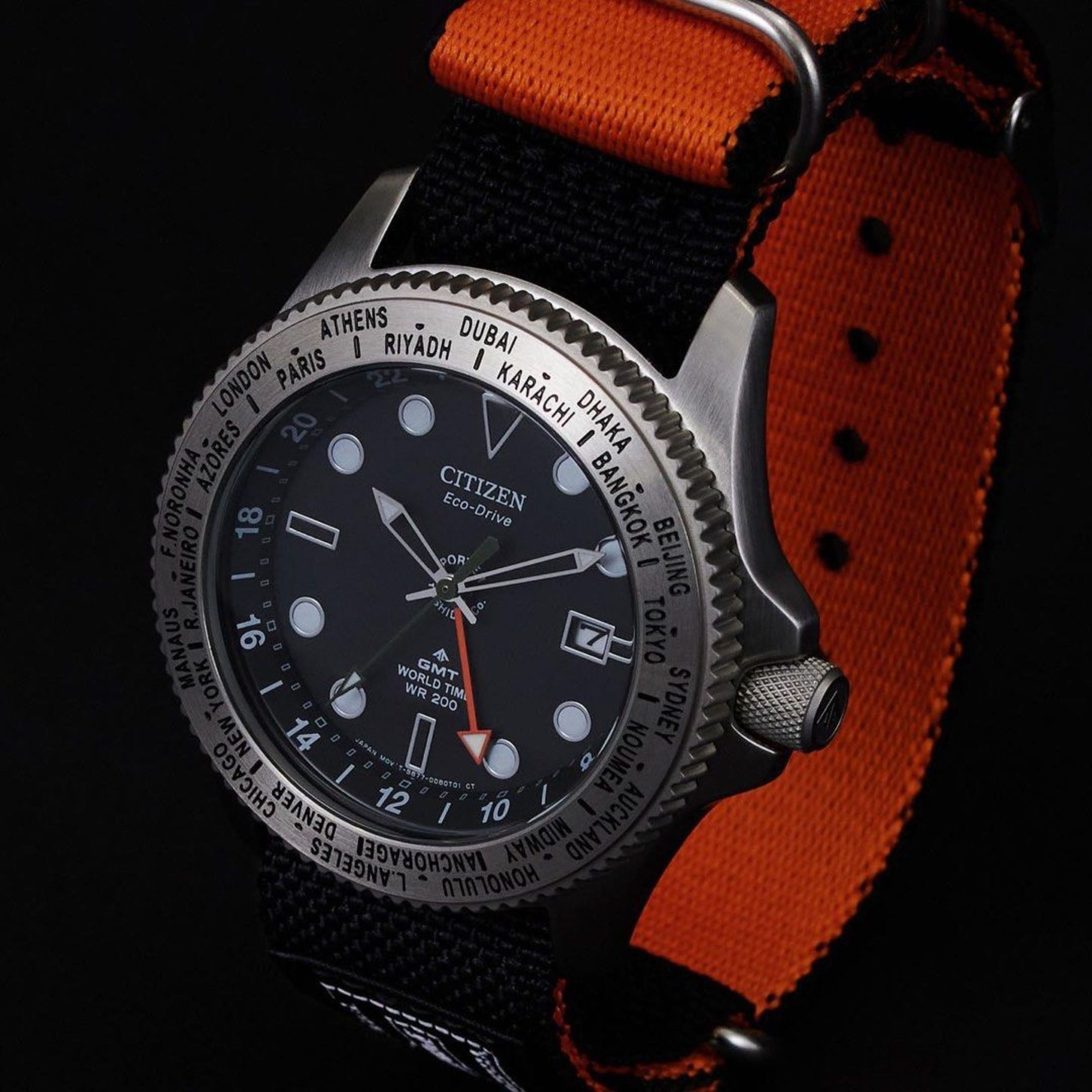 CITIZEN X PORTER GMT WORLD TIME