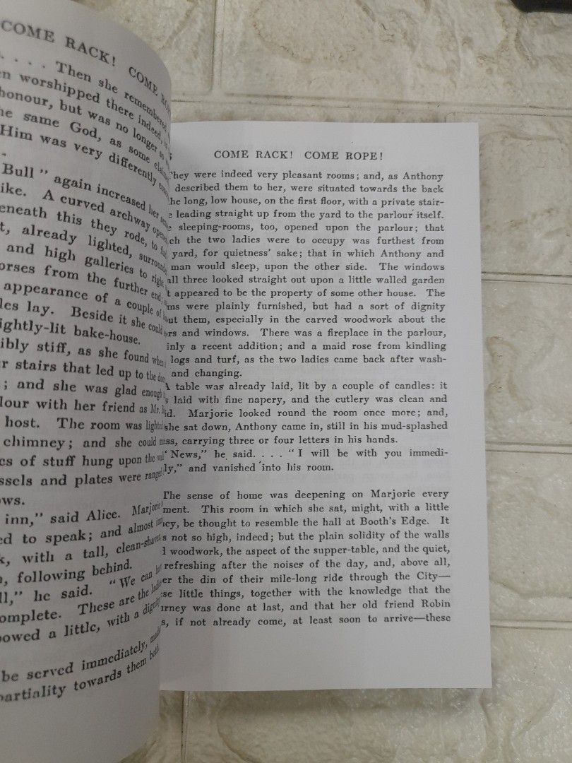 Come Rack! Come Rope! Benson Robert Hugh 1871-1914 (Category: Textbooks) located in Pasay City. Submitted by ayin3 (Listing ID 1290344649, Image 2). Description: item is in excellent condition pages still brand new pm for order.