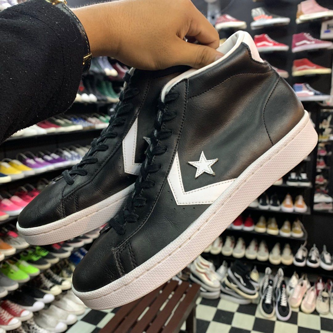 Converse pro leather sale 76 mid men's