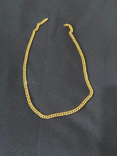 Cuban Necklace 18k Vermeil Gold