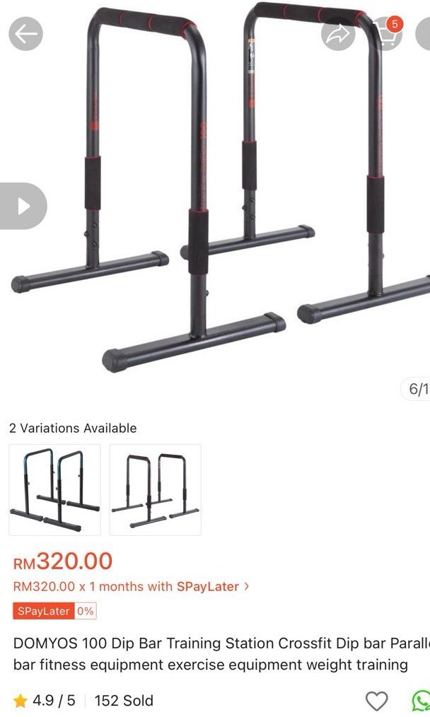 Dip station decathlon clearance