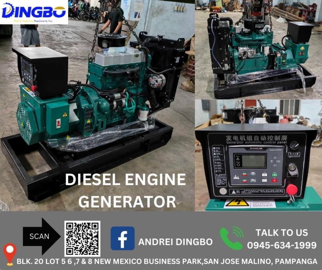 DIESEL ENGINE GENERATOR (Category: Construction Tools & Equipment) located in Mexico. Submitted by andreidingb02024 (Listing ID 1290331029, Image 1). Description: DIESEL ENGINE GENERATOR If you're interested please contact us or drop a personal message here in our account. (0945-634-1999).